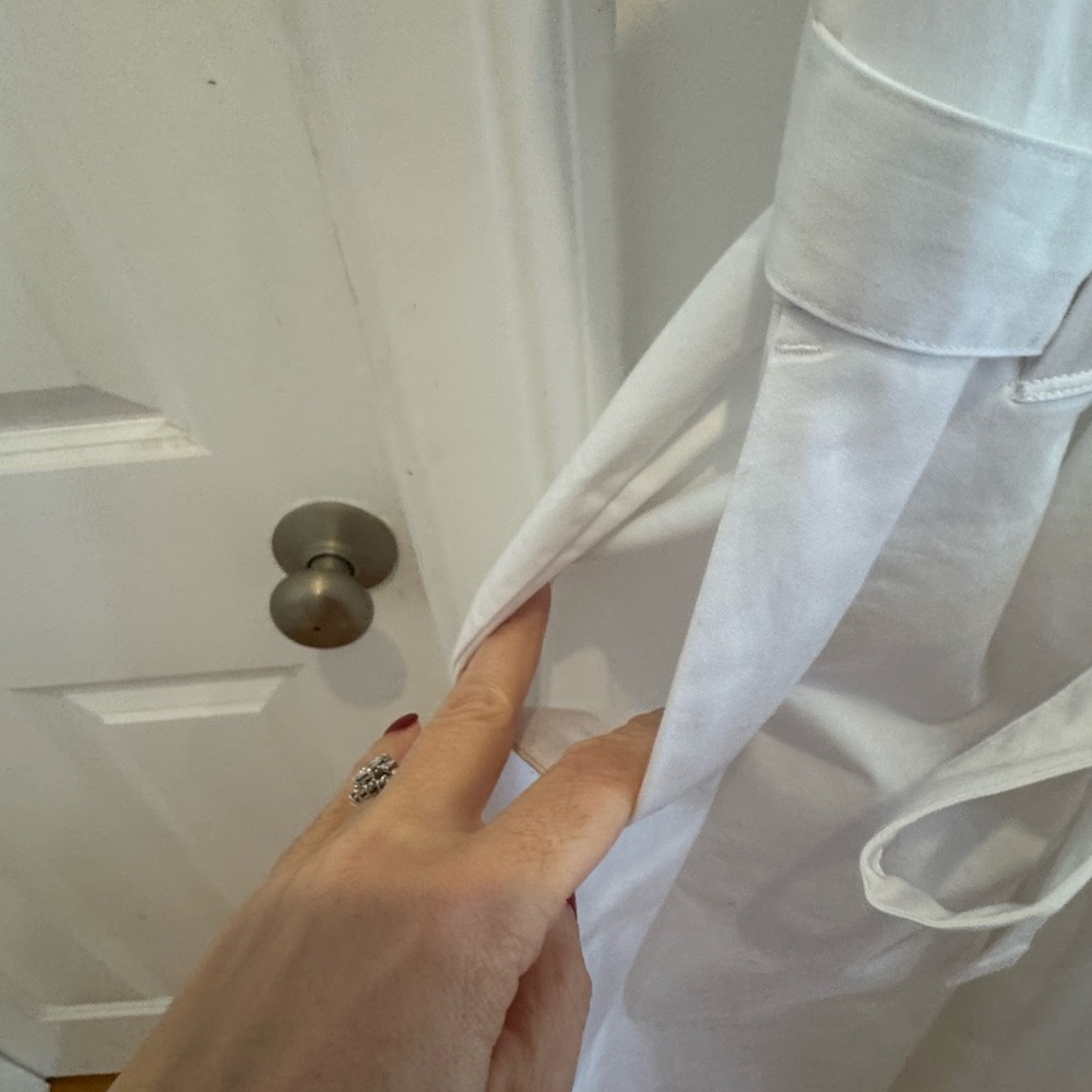 Banana Republic Elegant White Jumpsuit size 6 - Picture 3 of 5